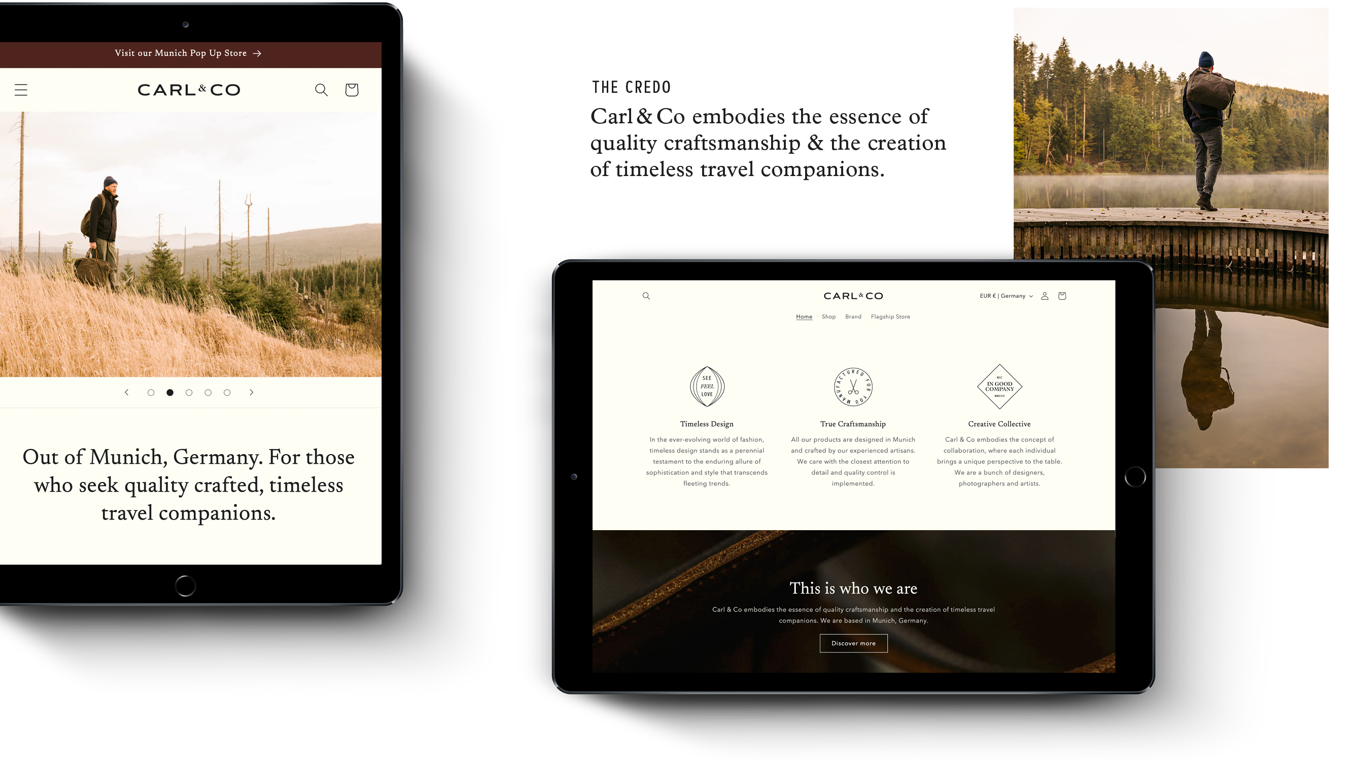 Studio Pona entwickelt das neue Erscheinungsbild der Marke Carl & Co Studio Pona entwickelt das neue Erscheinungsbild der Marke Carl & Co