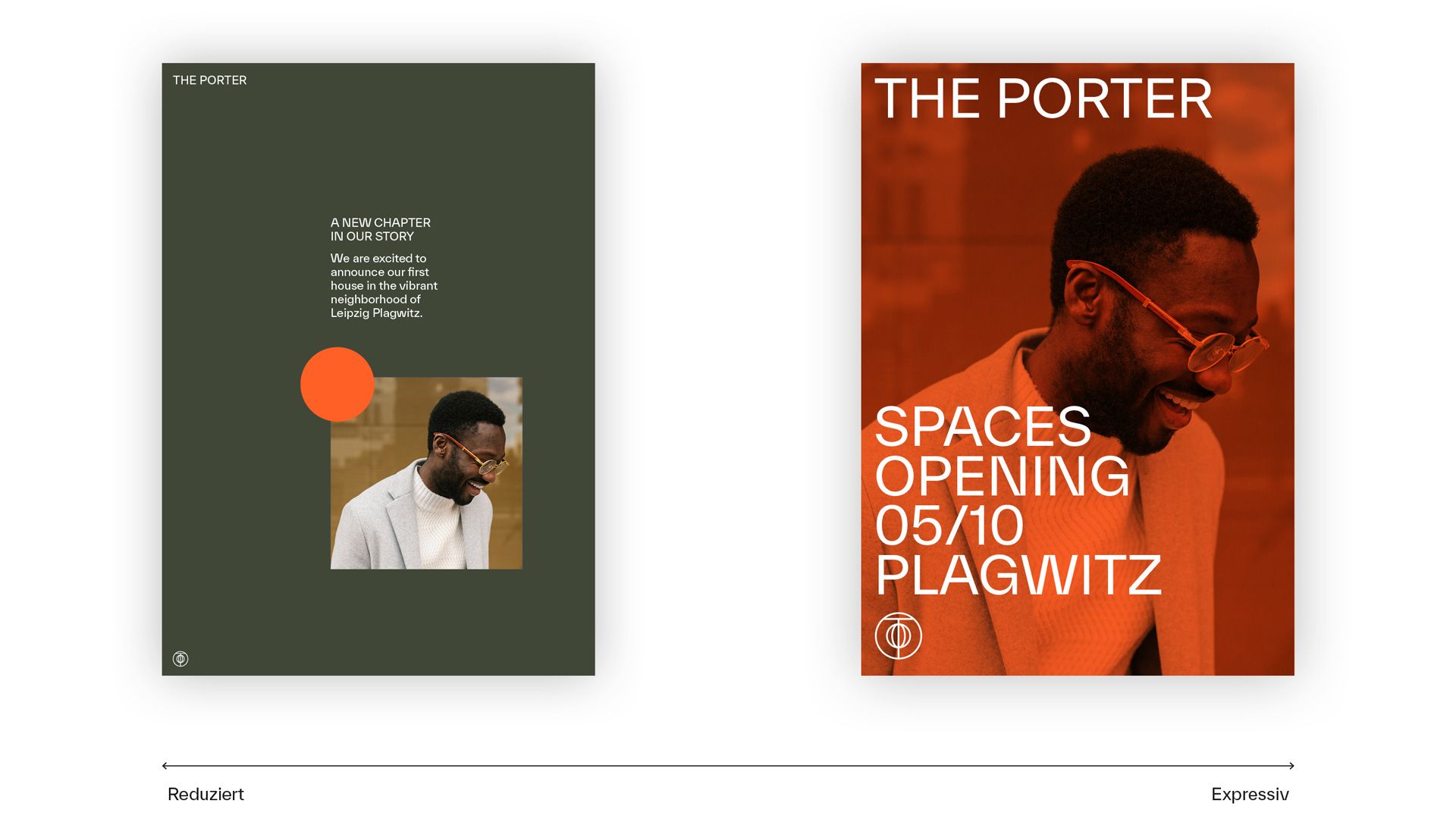 Entwicklung des neuen Branddesigns der Hospitality Marke Studio Pona für The Porter